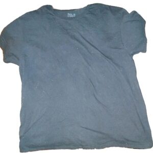 Fruit Of The Loom Black T-shirt Short Sleeve 2XL